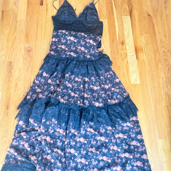 Charo ruiz black + Floral Lace Maxi Dress $650 - Picture 2 of 4